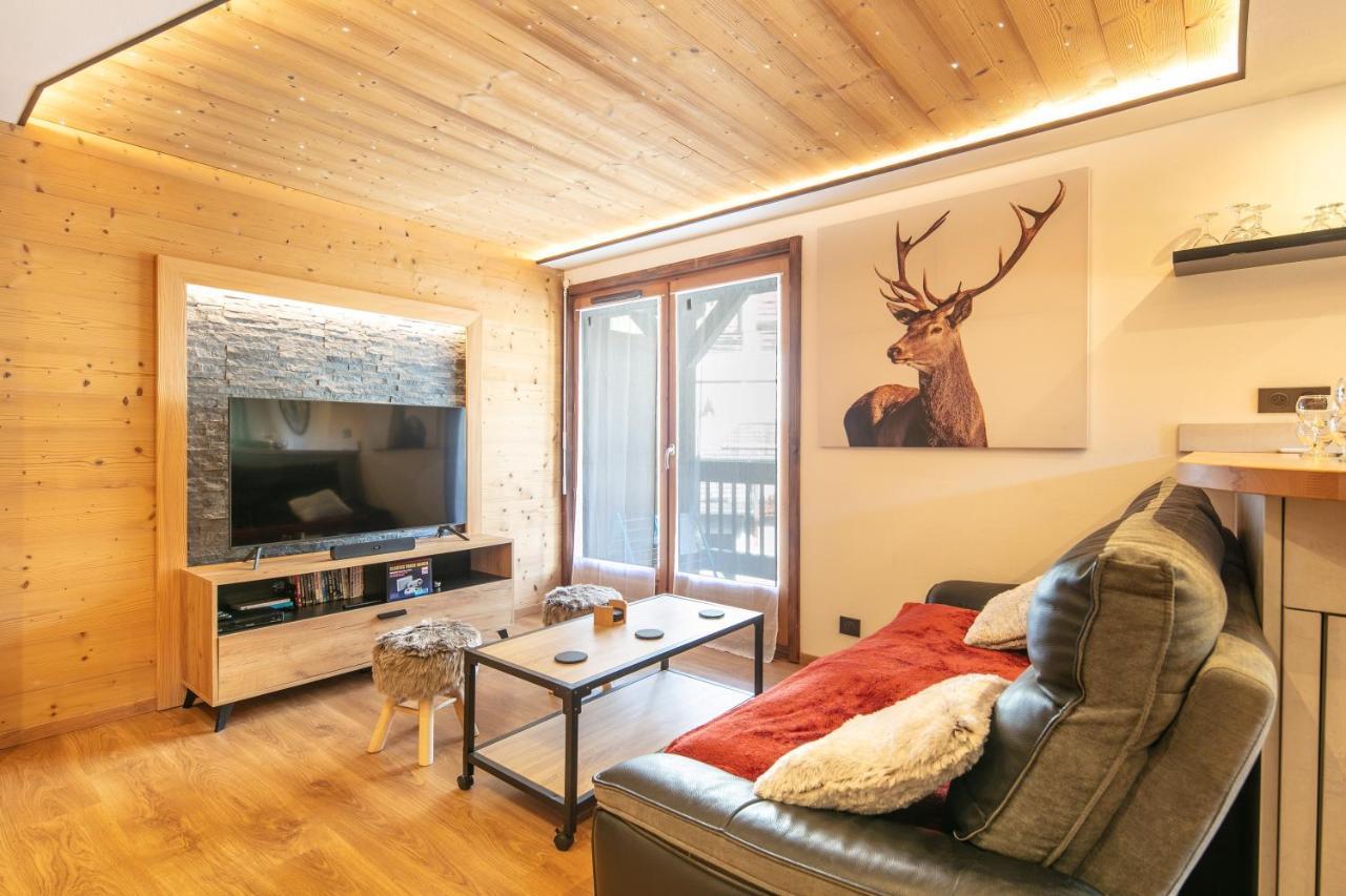 Appartamento Le Cerf Des Alpages - Appt Cosy Pour 2 La Giettaz Esterno foto